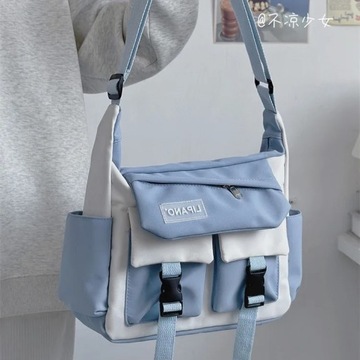 Japanese Harajuku Nylon Bag Women and Men Unisex