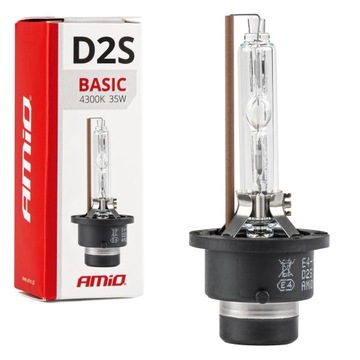 D2S 4300K 35W ŻARNIK XENON BASIC AMIO ŻARÓWKA
