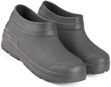 MĘSKIE KALOSZE KRÓTKIE NIE OCIEPLANE OGRODOWE PIANKOWE LEKKIE EVA 46