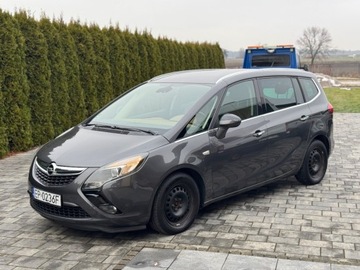 Opel Zafira C Tourer 1.4 Turbo ECOTEC 140KM 2012 Opel Zafira 1.4 Benz Bezwypadkowy Ladne alufelgi 1.4 Benzyna 140KM, zdjęcie 1