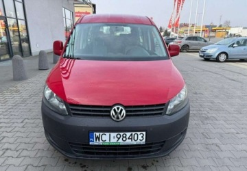 Volkswagen Caddy III Kombi Facelifting 2.0 EcoFuel 109KM 2014 Volkswagen Caddy 2.0 MPI 109 KM MAXI 7osobowy instalacja LPG Nowa Zarejest, zdjęcie 7