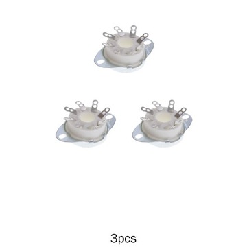 3 szt. 8-pinowych gniazd lamp próżniowych KT88