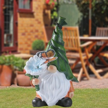 Декор статуи солнечного гнома, фигурка, безликая кукла