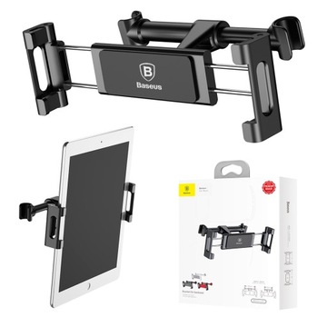 АВТОМОБИЛЬНЫЙ ДЕРЖАТЕЛЬ BASEUS ДЛЯ ПЛАНШЕТА ТЕЛЕФОНА ПОДГОЛОВНИК ДЛЯ ЗАДНЕЙ ЧАСТИ АВТОМОБИЛЯ