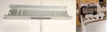 Płyta wyciągarka Nissan Patrol Y61 71cmx18cm 6mm