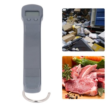 Весы для багажа 50 кг, 3 единицы, ЖК-дисплей с подсветкой, высокоточный цифровой ручной H