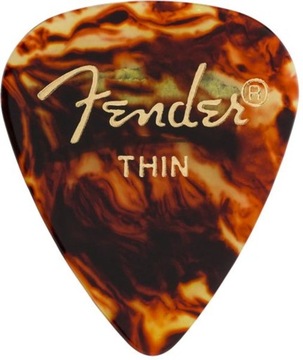 Fender 351 Shell Celluloid Thin kostka gitarowa