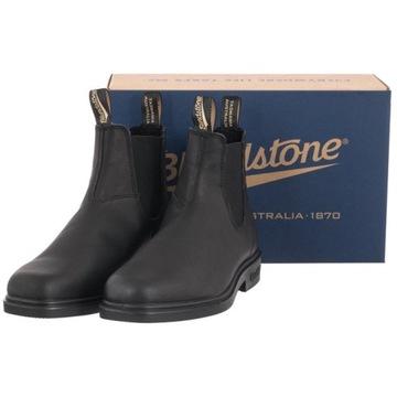 Buty Sztyblety Skórzane Blundstone 063 Czarne