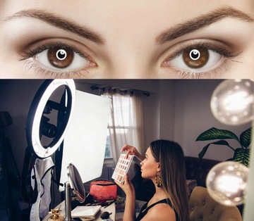 Кольцевая светодиодная лампа RING, большая, 36см, штатив 100Вт