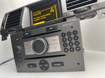 РАДИО CD70 NAVI ДИСПЛЕЙ OPEL VECTRA C SIGNUM