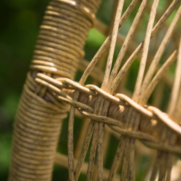 САДОВОЕ КРЕСЛО ДЛЯ БАЛКОНА ТЕРРАСЫ COCOON RATTAN XXL