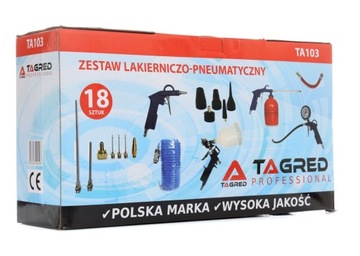 ПНЕВМАТИЧЕСКИЙ НАБОР, ПИСТОЛЕТ, АКСЕССУАРЫ 18 в 1