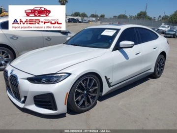 BMW Seria 4 G22-23-26 2022 BMW Seria 4 Gran Coupe, 2022r., 2.0L 2.0 Benzyna 248KM