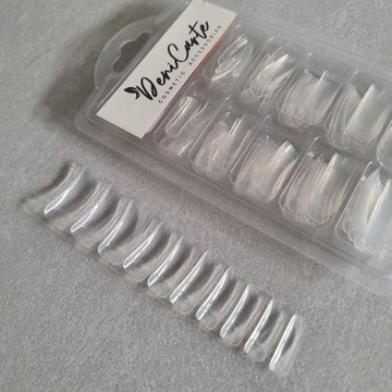 НАСАДКИ DENI CARTE CLEAR TIPS В УПАКОВКЕ 100 ШТ.