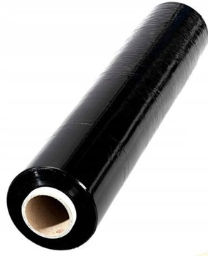 СТРЕЙЧ ФОЛЬГА ЧЕРНАЯ ПОКРЫТИЕ РУЛОН XXL 3 КГ 6 ШТ.