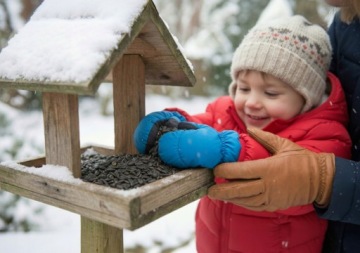 КОРМ ДЛЯ ПТИЦ ИЗ СЕМЯН ЧЕРНОГО ПОДСОЛНЕЧНИКА 5 КГ ПОЛЕЗНЫЙ И ПИТАТЕЛЬНЫЙ ДЛЯ ЗИМЫ