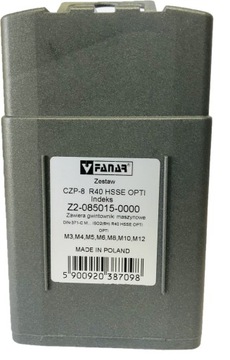 Комплект машинных метчиков FANAR M3-M12 HSSE INOX OPTI Swivel