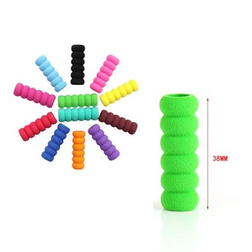 20 шт., цветной карандаш из мягкой пены, детские ортопедические инструменты, карандаш