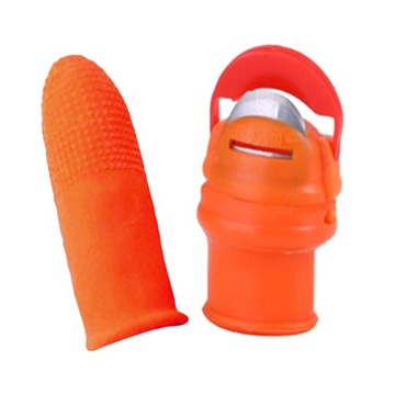 2x нож для большого пальца, садовые сборщики растений, палец