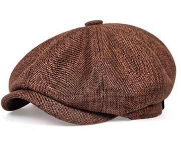 męska czapka gazeciarza gatsby 56-62 cm60