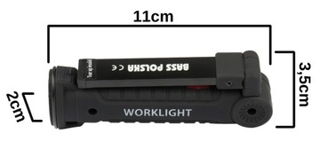 ЛАМПА ДЛЯ МАСТЕРСКОЙ ЛАМПА СВЕТОДИОДНАЯ ЛАМПА МАГНИТ 900LM