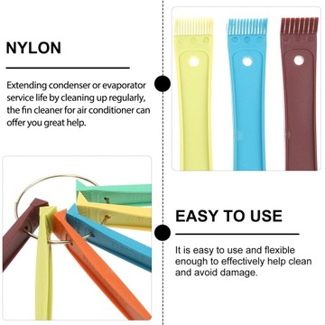 Гребенчатая щетка для очистки змеевика радиатора модуля кондиционера