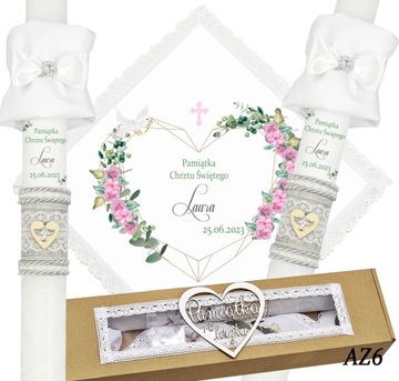 КРЕЩЕННАЯ СВЕЧА, КРЕЩЕННЫЙ ШАПОЧКА, ЭКО КОРОБКА