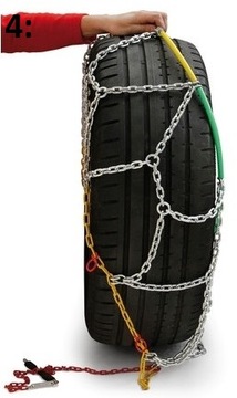 Łańcuchy 16mm BUS 225/60 R17 łańcuchy do busów