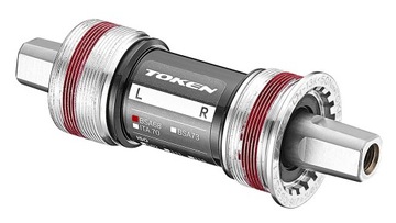 TOKEN TK866CM Suport Na Kwadrat 113,5 mm Drążona Oś CrMo - 210g
