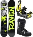 Комплект сноуборда RAVEN Core Junior 145 см + крепления S230 + ботинки Target