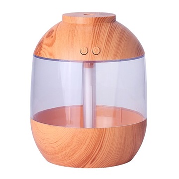Wood Grain Nawilżacz Lampka nocna