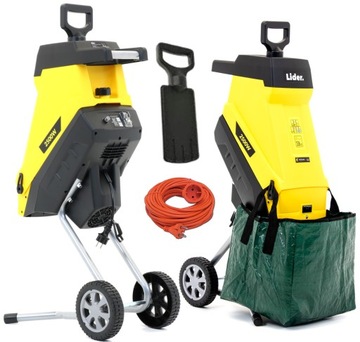 ROZDRABNIACZ GAŁĘZI RĘBAK FREZOWY MEGA MOC KOSZ +P