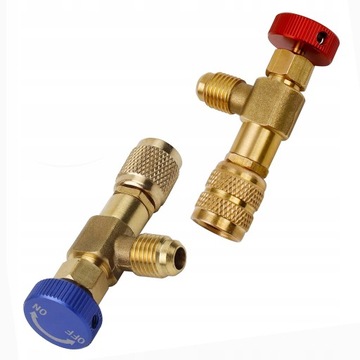 Комплект заливных кранов R32 R410a R600 R134a охлаждающей жидкости