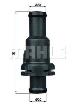 TERMOSTAT TH575 MAHLE