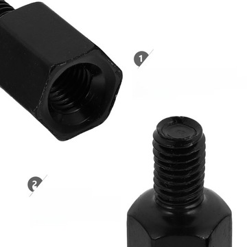 10 шт. ЗЕРКАЛА МОТОЦИКЛА С РЕЗЬБОЙ, УДЛИНИТЕЛЬ, ПОДЪЕМНИК, УДЛИНИТЕЛЬ