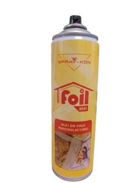 KLEJ DO FOLII PAROIZOLACYJNEJ SPRAY-KON FOIL 500ml