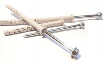 Kołki ROZPOROWE ramowe KLUCZ + TORX 12x200 25szt