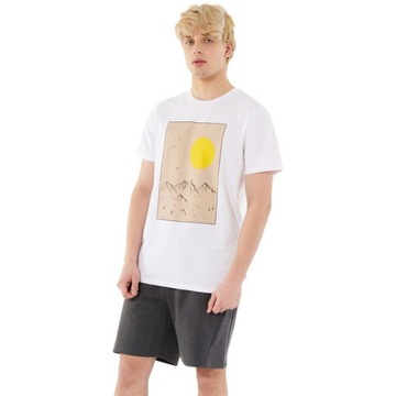 OUTHORN Koszulka Bawełniana T-shirt TSM604 > XL