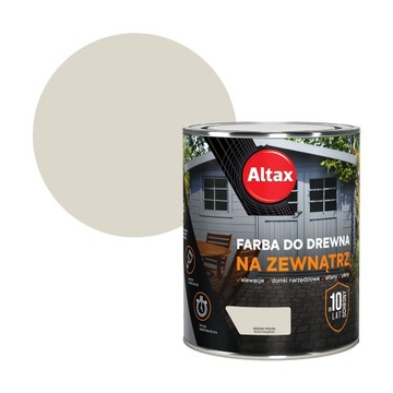 ALTAX FARBA DO DREWNA 0,75L BEŻOWY POŁYSK