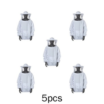5x Pszczelarz Kurtka Pszczelarska Welon Kapelusz
