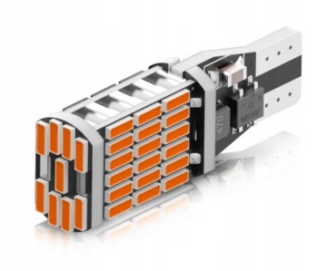 ŻARÓWKA LED T15 W16W POMARAŃCZOWA KIERUNKOWSKAZ
