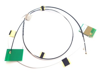 ANTENY Wi-Fi WiFi DO KART mPCIe / IPX IPEX U.FL LAPTOP KOMPLET