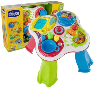 CHICCO INTERAKTYWNA EDUKACYJNY STOLIK HOBBY JĘZYK ANGIELSKI I POLSKI 52513