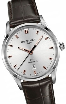 Klasyczny zegarek męski Certina C024.410.16.031.21