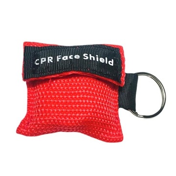 CPR Face Shield Mask Keychain Keying Outdoor Emergency Kit CPR Face