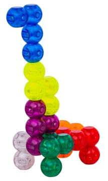 ИГРА СКЛАДНОЙ КУБ, МАГНИТНЫЕ ЦВЕТНЫЕ БЛОКИ