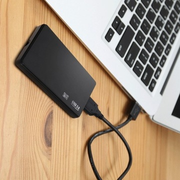 OBUDOWA DYSKU 2,5'' KIESZEŃ HDD SATA USB 3.0 +ETUI