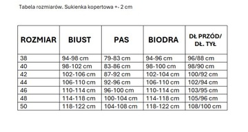 Elegancka Wyszczuplająca Sukienka Kopertowa z Klamerką Na Każdą Okazję 40