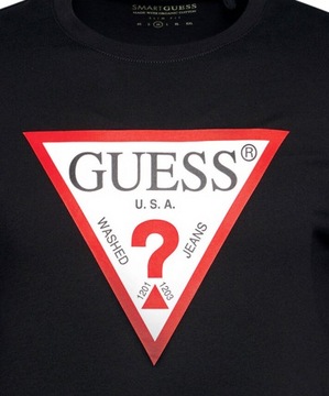 Guess koszulka męska longsleeve czarny M0YI31I3Z11-JBLK M