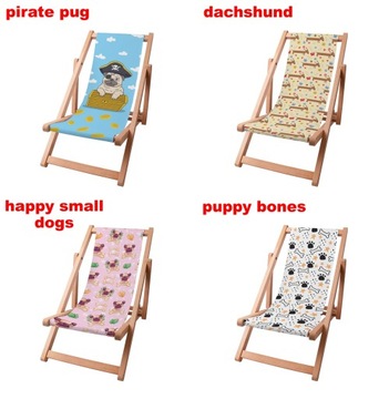Регулируемый детский деревянный пляжный шезлонг для детей и детей